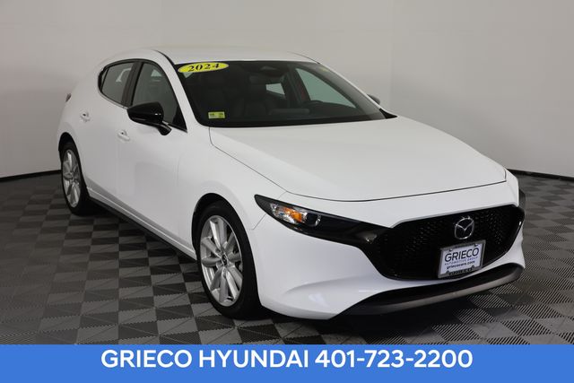 Snowflake White Pearl Mica 2024 Mazda MAZDA3 2.5 S Select Sport Hatchback FWD Hatchback Front-Wheel Drive 6-Speed Automatic
