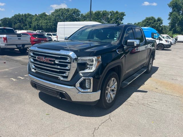 Pre-Owned 2021 GMC Sierra 1500 SLT 4D Crew Cab in #TMG244928