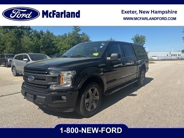 Black Metallic 2020 Ford F-150 XLT SuperCrew 4WD Pickup Truck Four-Wheel Drive Automatic