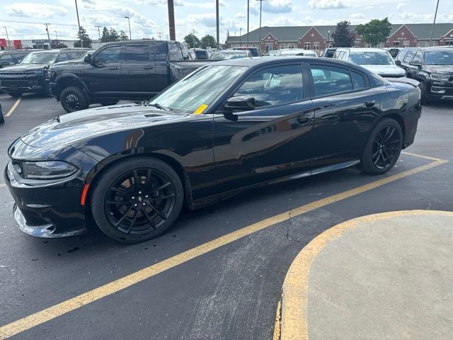 Used 2022 Pitch Black Clearcoat Dodge R/T Scat Pack image 3