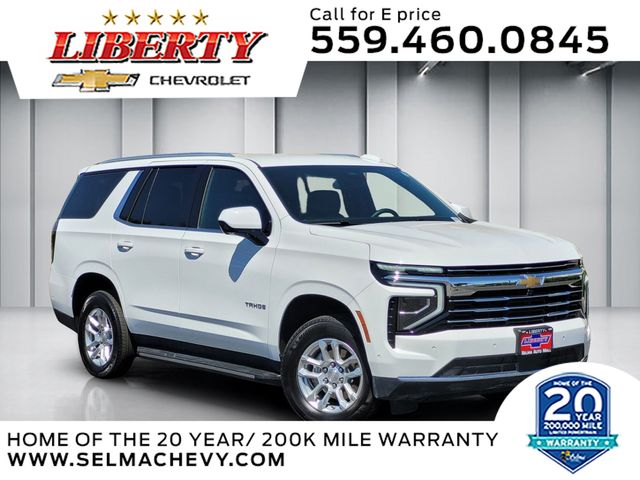 Summit White 2025 Chevrolet Tahoe SUV / Crossover Four-Wheel Drive