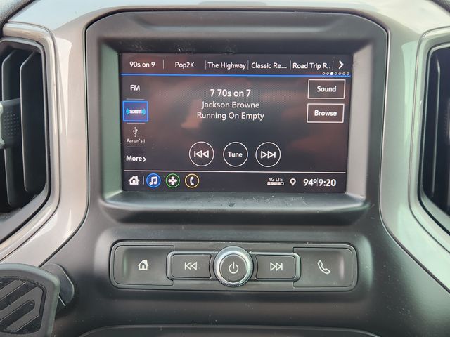 2020 Chevrolet Silverado 1500 Custom Silver at Classic Elite Chevrolet Sugar Land