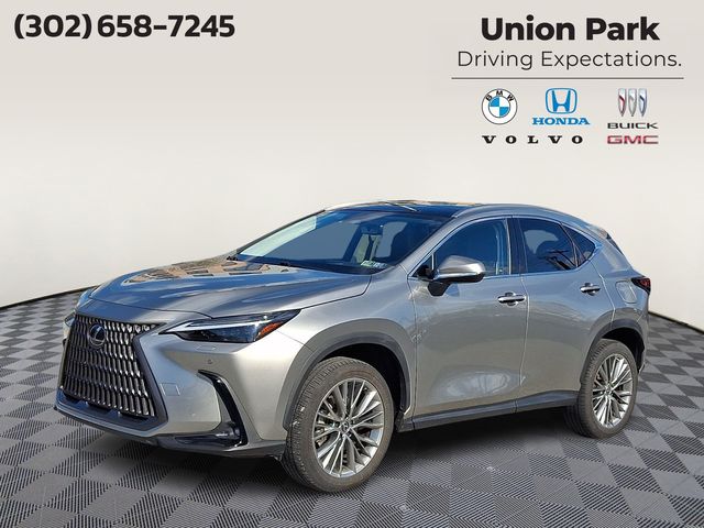 Silver 2022 Lexus NX 350 Luxury AWD SUV / Crossover All-Wheel Drive 8-Speed Automatic