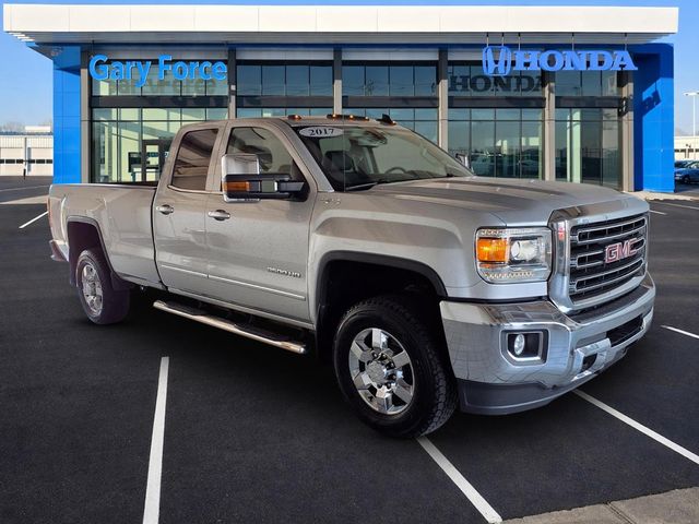 Quicksilver Metallic 2017 GMC Sierra 3500HD Pickup Truck Four-Wheel Drive 6-Speed Automatic Overdrive