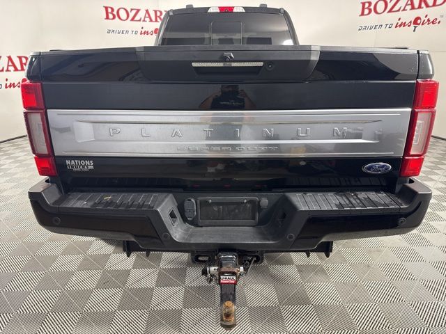 2021 Agate Black Metallic Ford F-450SD Platinum 4X4 Truck
