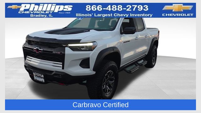 Summit White 2024 Chevrolet Colorado Pickup Truck Four-Wheel Drive 8-Speed Automatic