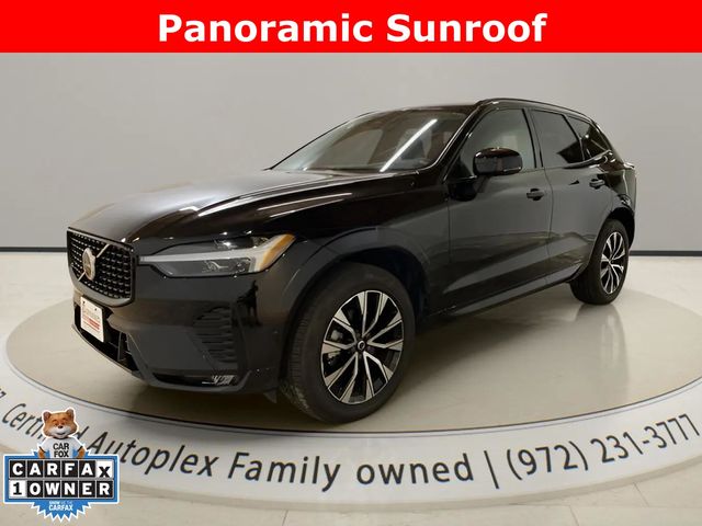 Onyx Black Metallic 2025 Volvo XC60 B5 Plus Dark Theme AWD SUV / Crossover All-Wheel Drive Automatic