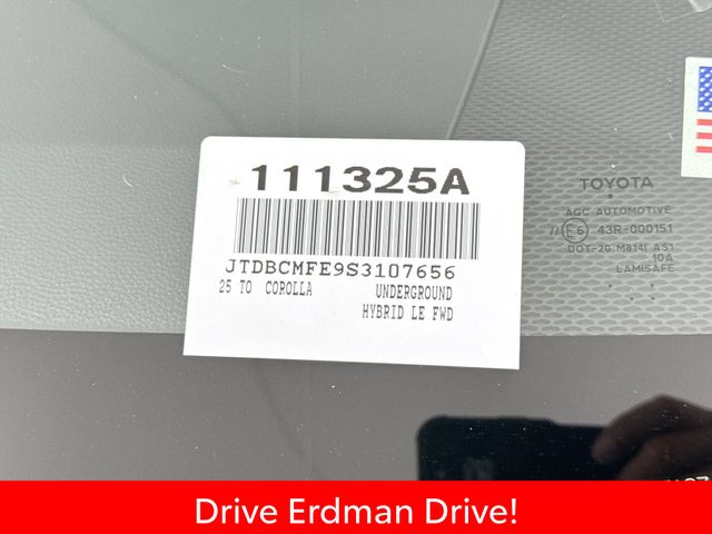 Used 2025 Toyota Corolla Hybrid Sedan