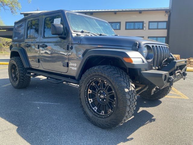 Used Car 2018 Jeep Wrangler  Unlimited Sport S For Sale Under $20,000 In San Antonio, Texas