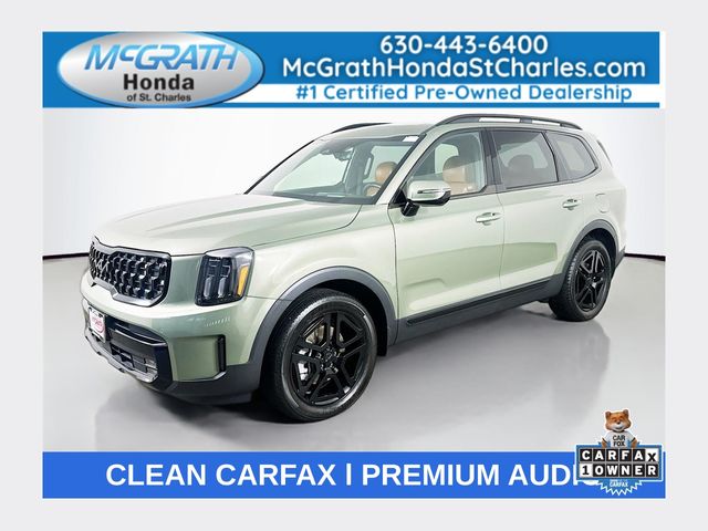 Jungle Green 2025 Kia Telluride SUV / Crossover All-Wheel Drive 8-Speed Automatic