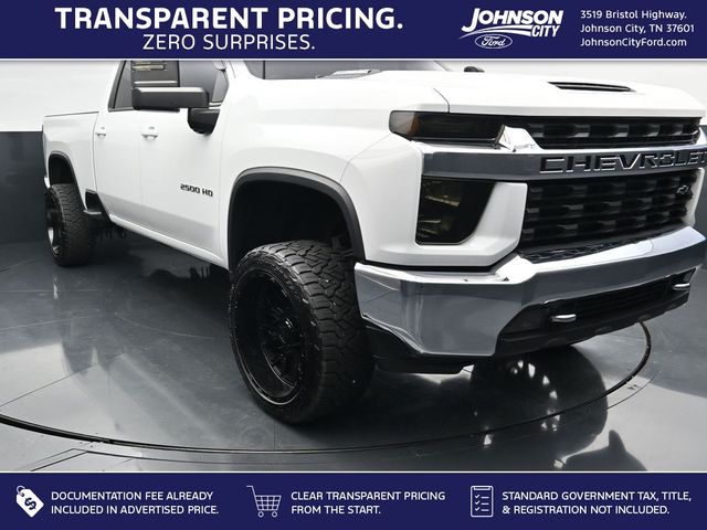 Summit White 2022 Chevrolet Silverado 2500HD LT Crew Cab 4WD Pickup Truck Four-Wheel Drive Automatic