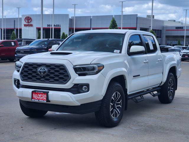 2022 Toyota Tacoma TRD Sport White at DeMontrond Automotive Group
