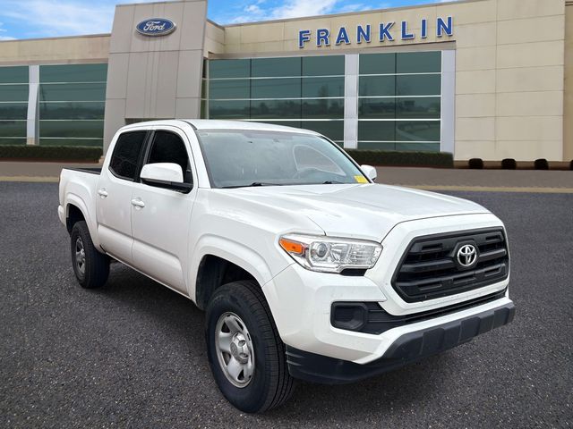 Super White 2017 Toyota Tacoma SR V6 Double Cab 4WD Pickup Truck Four-Wheel Drive 6-Speed Automatic