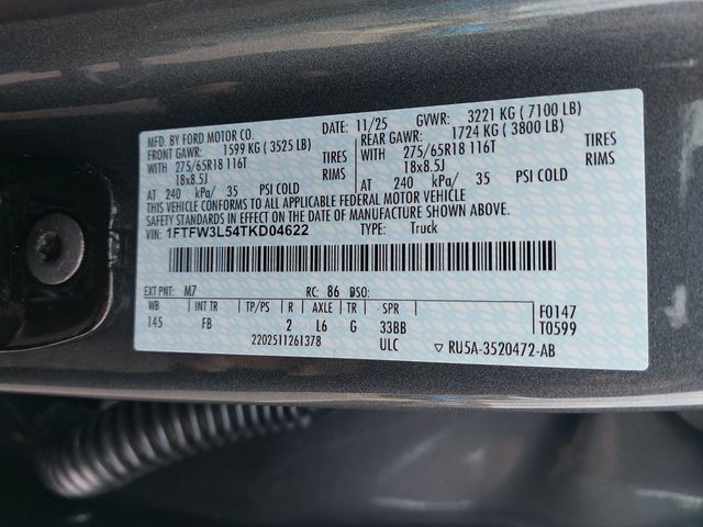 New 2026 Gray Ford XLT image 33