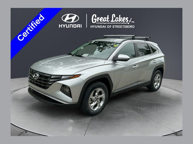 Shimmering Silver 2023 Hyundai Tucson SUV / Crossover All-Wheel Drive 8-Speed Automatic