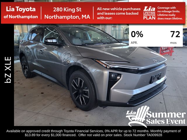 Gray 2026 Toyota bZ XLE AWD SUV / Crossover All-Wheel Drive Automatic