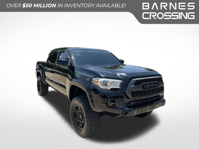Black 2016 Toyota Tacoma Pickup Truck Four-Wheel Drive 6-Speed Automatic
