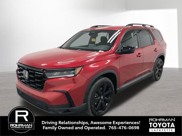 Radiant Red Metallic II 2025 Honda Pilot SUV / Crossover All-Wheel Drive Automatic