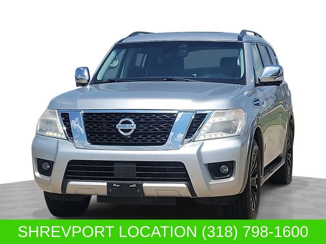 Brilliant Silver 2017 Nissan Armada SUV / Crossover 4X2 7-Speed Automatic