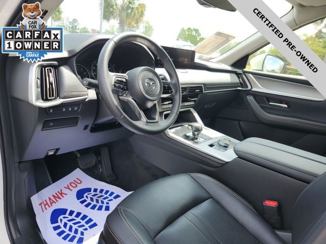 2025 Mazda CX-90 3.3 Turbo Preferred White at Stokes Mazda