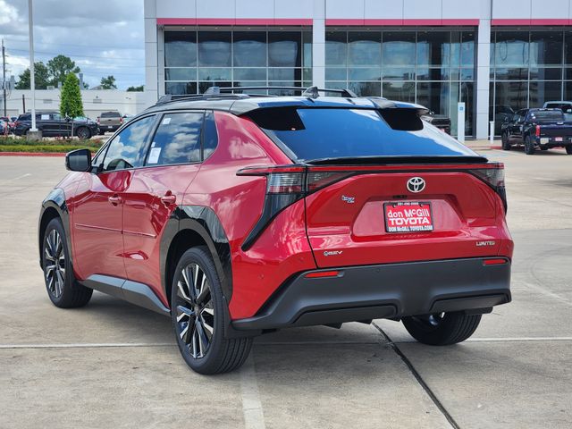 2026 Toyota bZ Limited Red at Classic Toyota Galveston