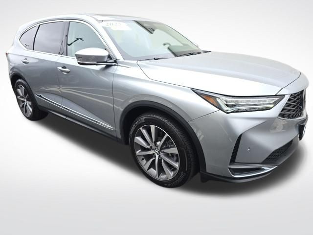 Silver 2025 Acura MDX SH-AWD with Technology Package SUV / Crossover All-Wheel Drive Automatic