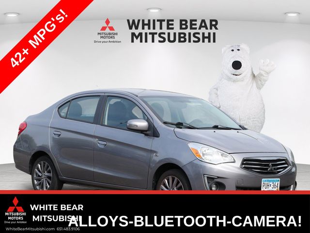 Mercury Gray 2017 Mitsubishi Mirage G4 Sedan Front-Wheel Drive Continuously Variable Transmission
