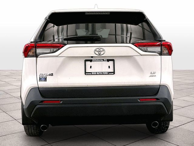 2025 Toyota RAV4 LE White at Spitzer Acura