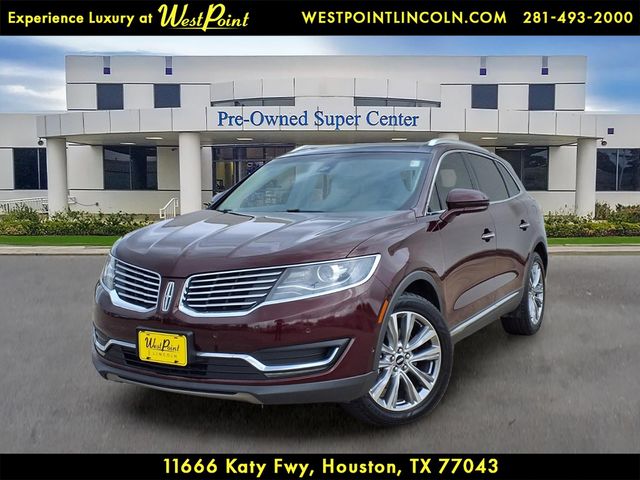 Red (Burgundy) 2018 Lincoln MKX Reserve AWD SUV / Crossover All-Wheel Drive 6-Speed Automatic