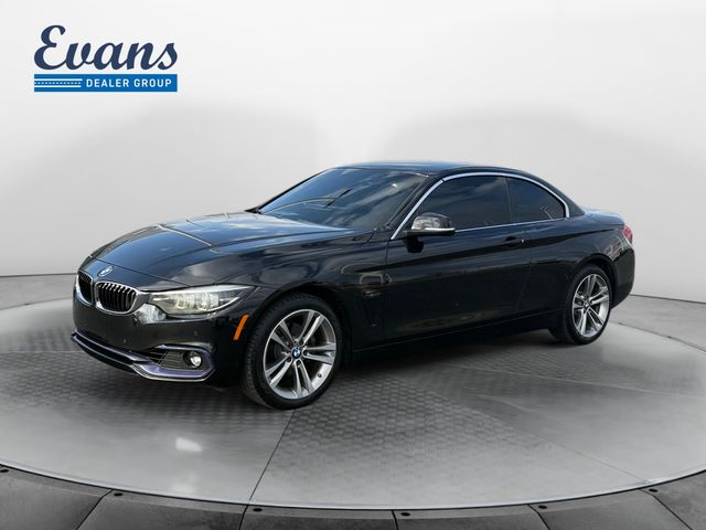 Jet Black 2018 BMW 4 Series 430i xDrive Convertible AWD Convertible All-Wheel Drive 8-Speed Automatic