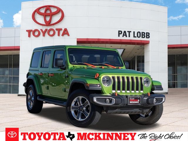 Mojito! Clearcoat 2018 Jeep Wrangler Unlimited Sahara 4WD SUV / Crossover Four-Wheel Drive 8-Speed Automatic