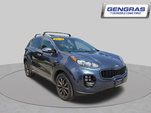 Pacific Blue 2019 Kia Sportage SUV / Crossover All-Wheel Drive 6-Speed Automatic Overdrive