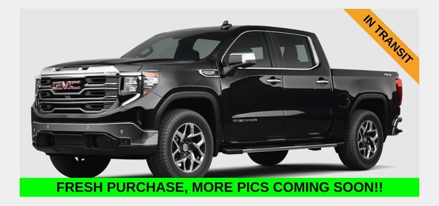 Onyx Black 2025 GMC Sierra 1500 Pickup Truck Four-Wheel Drive Automatic
