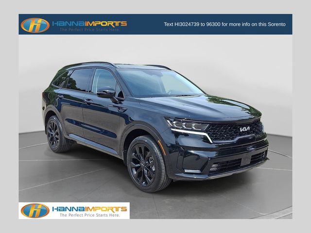Ebony Black 2023 Kia Sorento SUV / Crossover All-Wheel Drive 8-Speed Dual Clutch