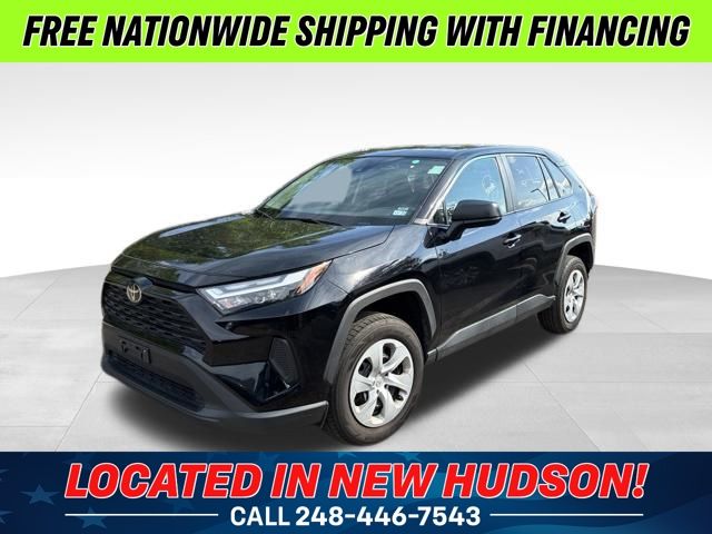 Midnight Black Metallic 2025 Toyota RAV4 SUV / Crossover Front-Wheel Drive 8-Speed Automatic