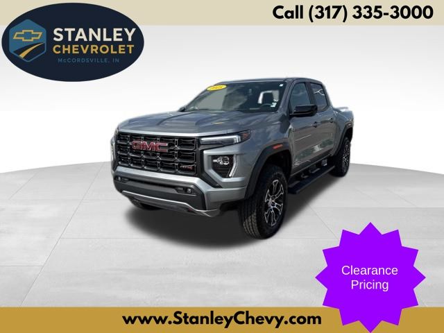 Sterling Metallic 2025 GMC Canyon Pickup Truck Four-Wheel Drive 8-Speed Automatic