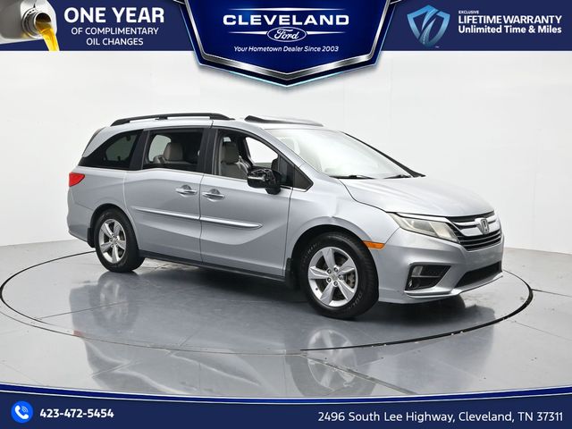 Lunar Silver Metallic 2018 Honda Odyssey Minivan Front-Wheel Drive 9-Speed Automatic