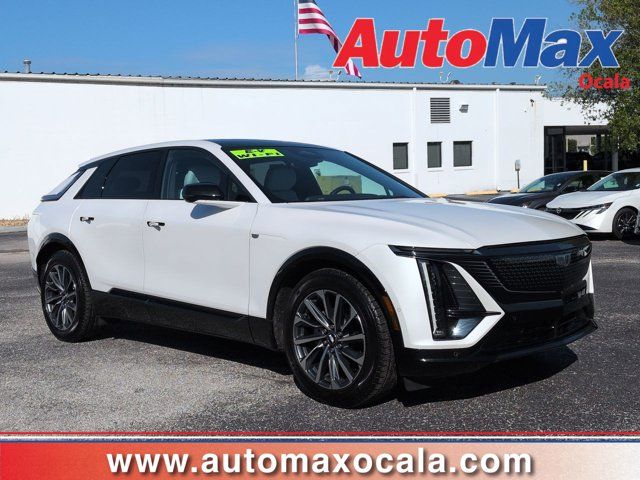 Crystal White 2024 Cadillac LYRIQ Sport 1 RWD SUV / Crossover Rear-Wheel Drive 1-Speed Automatic