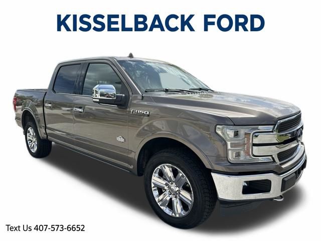 Stone Gray Metallic 2019 Ford F-150 King Ranch SuperCrew 4WD Pickup Truck Four-Wheel Drive Automatic