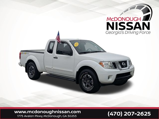 Glacier White 2016 Nissan Frontier Pickup Truck 4X2 5-Speed Automatic Overdrive