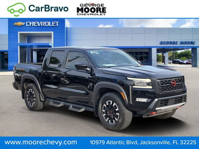 Super Black 2024 Nissan Frontier Pickup Truck Four-Wheel Drive 9-Speed Automatic Overdrive