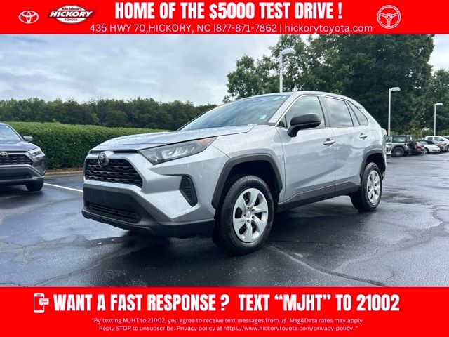 Silver Sky Metallic 2022 Toyota RAV4 SUV / Crossover Front-Wheel Drive 8-Speed Automatic