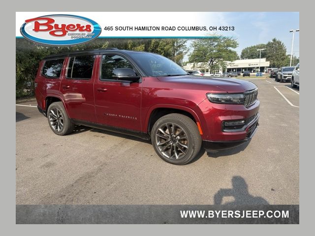 Velvet Red Pearlcoat 2025 Jeep Grand Wagoneer SUV / Crossover Four-Wheel Drive 8-Speed Automatic