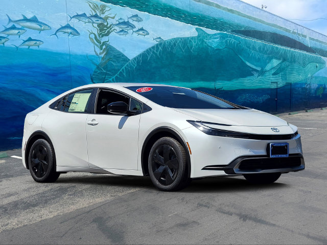 Pearl 2027 Toyota Prius Plug-In Hybrid Hatchback Front-Wheel Drive Continuously Variable Transmission