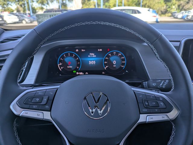 2026 Volkswagen Atlas Cross Sport 2.0T SE w/Technology White/off-white at Stokes Volkswagen