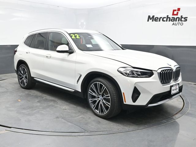 Alpine White 2022 BMW X3 SUV / Crossover All-Wheel Drive 8-Speed Automatic
