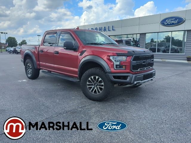 Ruby Red Metallic 2019 Ford F-150 Raptor SuperCrew 4WD Pickup Truck Four-Wheel Drive Automatic