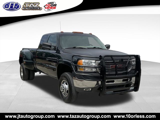 Polo Green Metallic 2002 GMC Sierra 3500 Pickup Truck Rear-Wheel Drive 5-Speed Automatic Overdrive