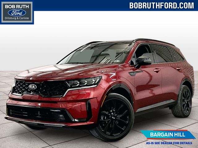2021 Kia Sorento SX Red at Bob Ruth Ford