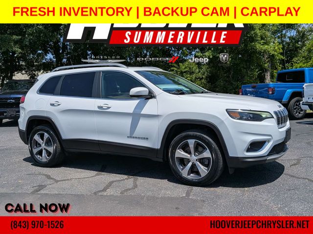 Bright White Clearcoat 2019 Jeep Cherokee SUV / Crossover Four-Wheel Drive 9-Speed Automatic